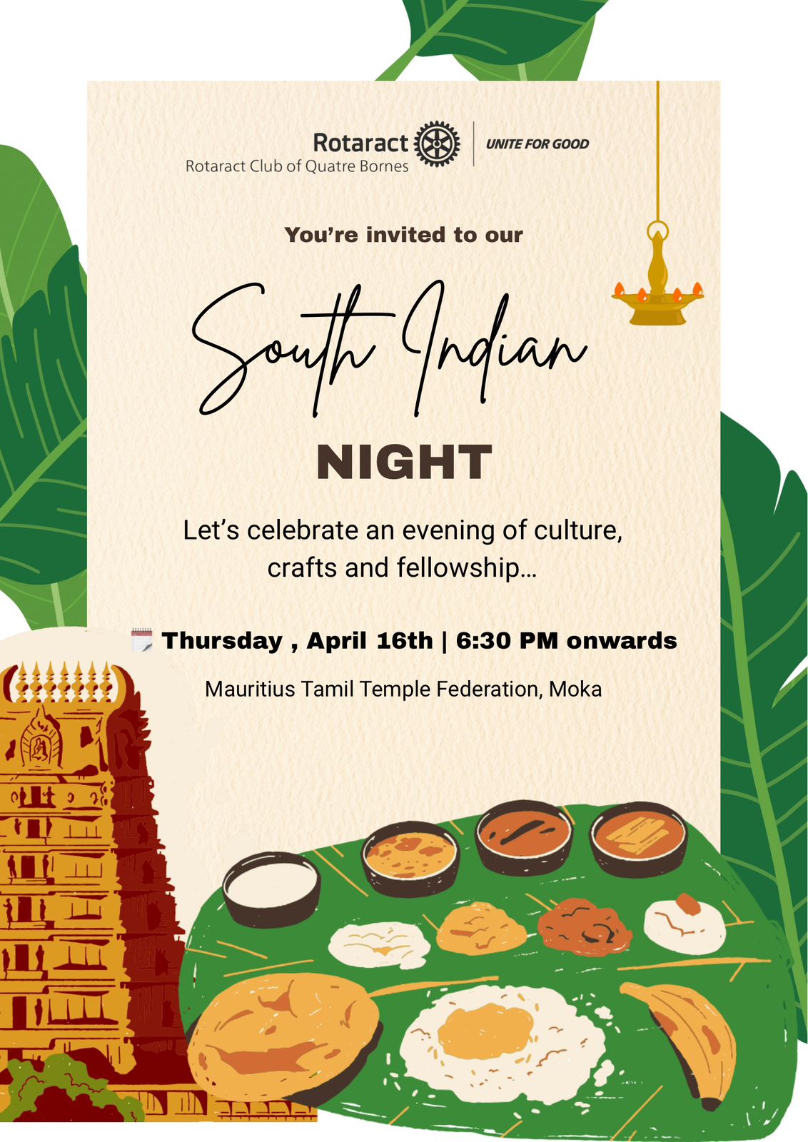 South Indian Dinner